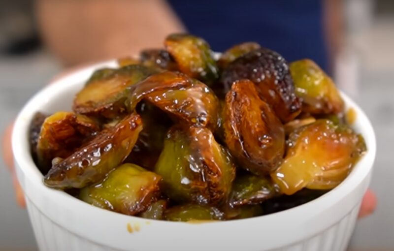 Cooked Brussel sprouts
